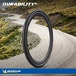 MICHELIN KÜLSŐ POWER ADVENTURE BLACK V2 700X36C COMPETITION LINE KEVLAR GUM-X TS TLR (828557) - RideShop.hu