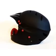 Safety Labs Stamina fullface kerékpáros sisak [matt fekete-piros, 55-58 cm (M)] - RideShop.hu