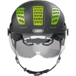 ABUS kerékpáros városi sisak Hyban 2.0 ACE, ABS, beépített átlátszó szemüveggel, titan, M (52-58 cm) ABUS kerékpáros városi sisak Hyban 2.0 ACE, ABS, beépített átlátszó szemüveggel, titan, M (52-58 cm)