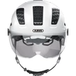 ABUS kerékpáros városi sisak Hyban 2.0 ACE, ABS, beépített átlátszó szemüveggel, polar white, M (52-58 cm) ABUS kerékpáros városi sisak Hyban 2.0 ACE, ABS, beépített átlátszó szemüveggel, polar white, M (52-58 cm)