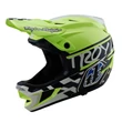 Troy Lee Designs D4 MIPS Fifty-50 Polycrylite kerékpáros bukósisak neon sárga