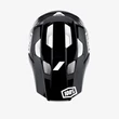 Ride 100% Trajecta enduro kerékpáros sisak fekete-fehér - RideShop.hu