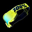 Ride 100% Accuri 2 Fluo Yellow zárt szemüveg tükrös lencse RideShop.hu