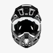Ride 100% Aircraft 2 Karbon downhill sisak fekete-fehér - RideShop.hu