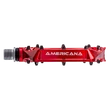 Azonic Americana platform pedál piros