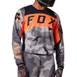 Fox 180 BNKR LIMITÁLT hosszú ujjas mez terepminta-narancs -RideShop.hu
