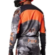 Fox 180 BNKR LIMITÁLT hosszú ujjas mez terepminta-narancs -RideShop.hu