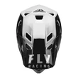 Fly Racing Rayce kerékpáros fullface sisak fekete-fehér - RideShop.hu