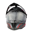 ONeal A-SRS Spike motoros sisak plexivel fekete-narancs - RideShop.hu