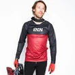 iXS Trigger X hosszú ujjú kerékpáros mez piros-fekete - RideShop.hu