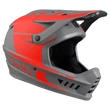 iXS Xact Evo kerékpáros fullface sisak szürke-piros