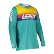 Leatt Moto 4.5 Lite hosszú ujjas mez aqua kék - RideShop.hu