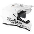Oneal Sierra Flat motoros sisak plexivel fehér - RideShop.hu