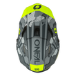 Oneal 3Series Camo V22 motokrossz sisak szürke-neon - RideShop.hu