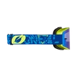 ONeal B20 Strain V22 zárt szemüveg tükrös lencsével kék - RideShop.hu
