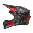 ONeal 1Series Vibrant motocross sisak fekete-piros - RideShop.hu