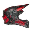 ONeal 1Series Vibrant motocross sisak fekete-piros - RideShop.hu