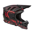 ONeal Blade Polyacrylite Strike kerékpáros fullface sisak fekete-piros