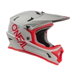 ONeal Sonus Solid kerékpáros sisak matt szürke-piros - RideShop.hu