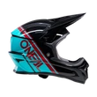 ONeal Sonus Split kerékpáros fullface sisak fekete-kék - RideShop.hu