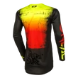 Oneal Mayhem Scarz hosszú ujjas mez fekete-piros - RideShop.hu