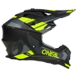 ONeal 2Series Spyde V23 motocross sisak szürke-zöld - RideShop.hu
