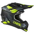 ONeal 2Series Spyde V23 motocross sisak szürke-zöld - RideShop.hu