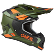 ONeal 2Series Spyde V23 motocross sisak zöld-narancs - RideShop.hu