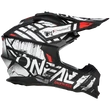 ONeal 2Series Glitch V23 motocross sisak fekete-fehér - RideShop.hu