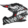 ONeal 2Series Glitch V23 motocross sisak fekete-fehér - RideShop.hu