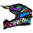 ONeal 2Series Glitch V23 motocross sisak színes - RideShop.hu