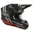 ONeal 5Series Polyacrylite Squadron motocross sisak fekete-RideShop.hu