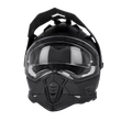 Oneal Sierra Flat V23 fekete motoros sisak plexivel - RideShop.hu