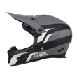 ONEAL Fury Stage kerékpáros full face sisak fekete-szürke  RideShop.hu