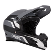 ONEAL Fury Stage kerékpáros full face sisak fekete-szürke  RideShop.hu