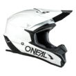 Oneal 1Series Solid motocross sisak matt fehér RideShop.hu