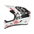 ONeal Backflip Knox kerékpáros fullface sisak fekete-fehér - RideShop