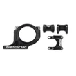 Spank Spike DM 25-30x31,8x28-33mm integrált stucni fekete RideShop.hu