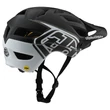 Troy Lee Designs A1 MIPS kerékpáros sisak fekete-fehér - RideShop.hu