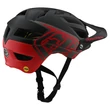 Troy Lee Designs A1 MIPS kerékpáros sisak fekete-piros - RideShop.hu