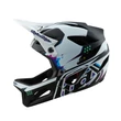 Troy Lee Designs Stage MIPS Trooper kerékpáros sisak fehér - RideShop