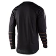 Troy Lee Design GP Pinstripe hosszú ujjas mez fekete-arany