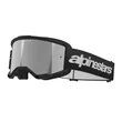 Alpinestars Vision 3 Wordmark Black szemüveg tükrös lencsés - RideShop