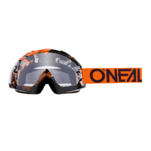 Oneal B10 Pixel zárt szemüveg víztiszta lencsével narancs-fekete