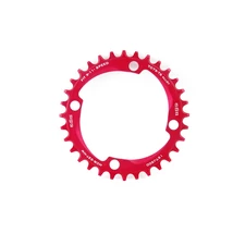 a2Z Narrow Wide (BCD: 104) 4 furatos szimmetrikus lánctányér [piros, 32] - RideShop.hu