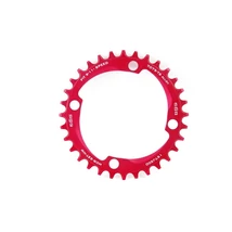 a2Z Narrow Wide (BCD: 96) 4 furatos aszimmetrikus lánctányér [piros, 32] - RideShop.hu