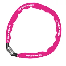 Trelock BC 115 Code számzáras láncos zár [pink, 60 cm] - RideShop.hu