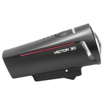 Trelock LS 300 I-GO® Vector 30 + LS 740 Vector akkumulátoros első+hátsó lámpa - RideShop.hu