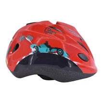 Safety Labs Reno gyermek kerékpáros sisak [piros, 48-53 cm (S)] - RideShop.hu