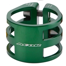Acor AQR-21303 duplacsavaros nyeregcső bilincs [zöld, 34.9 mm] - RideShop.hu